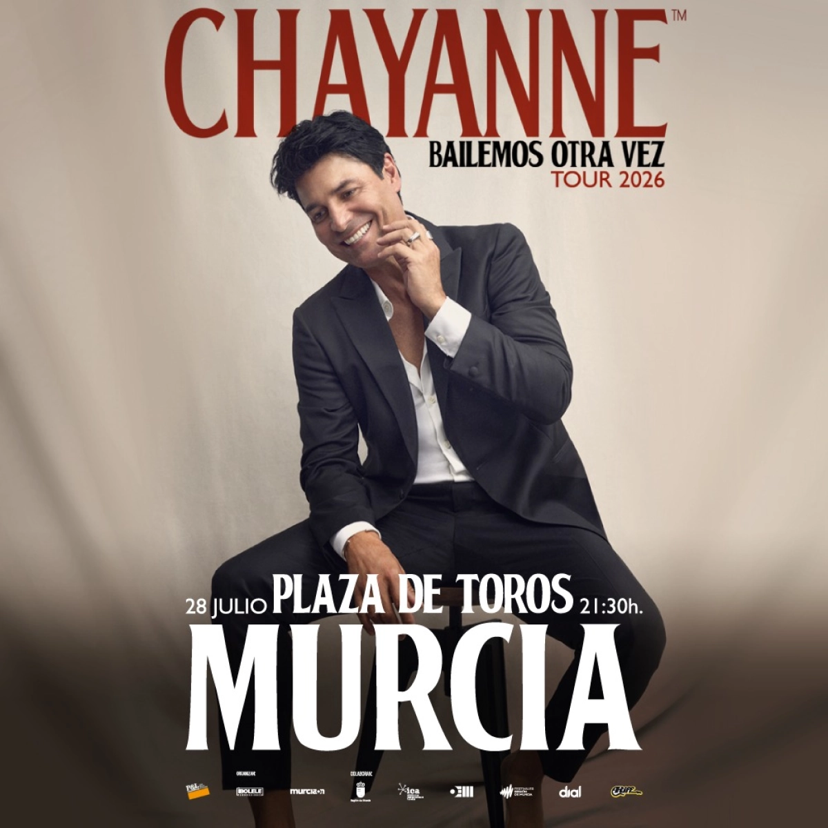 Chayanne at Plaza de Toros de Murcia Tickets