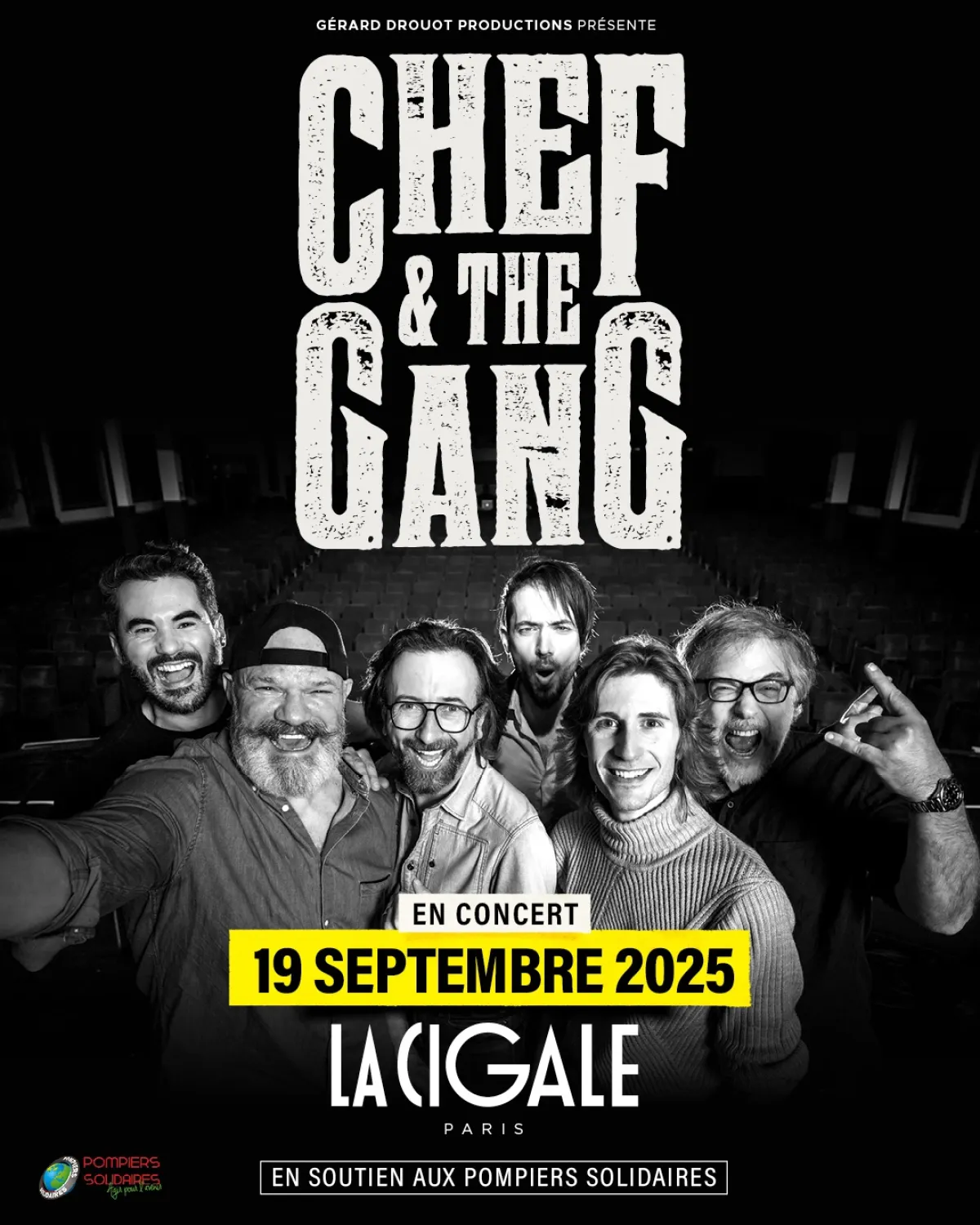 Billets Chef and The Gang (La Cigale - Paris)