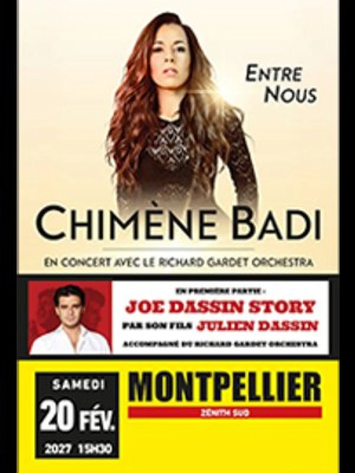 Billets Chimene Badi (Zenith Montpellier - Montpellier)