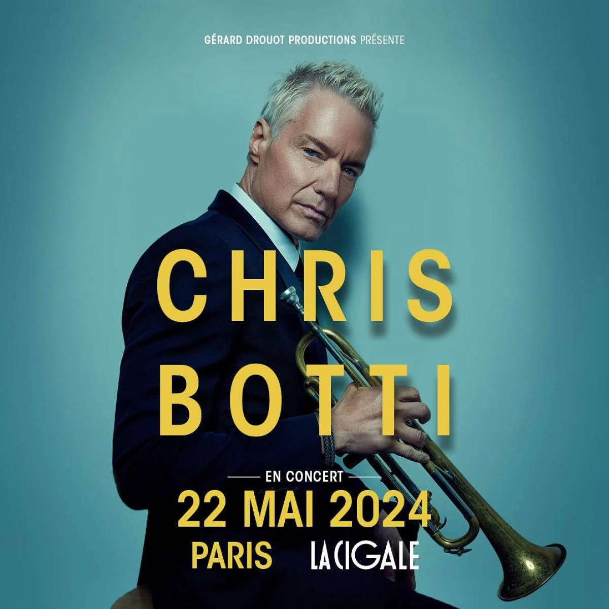 Billets Chris Botti (La Cigale - Paris)