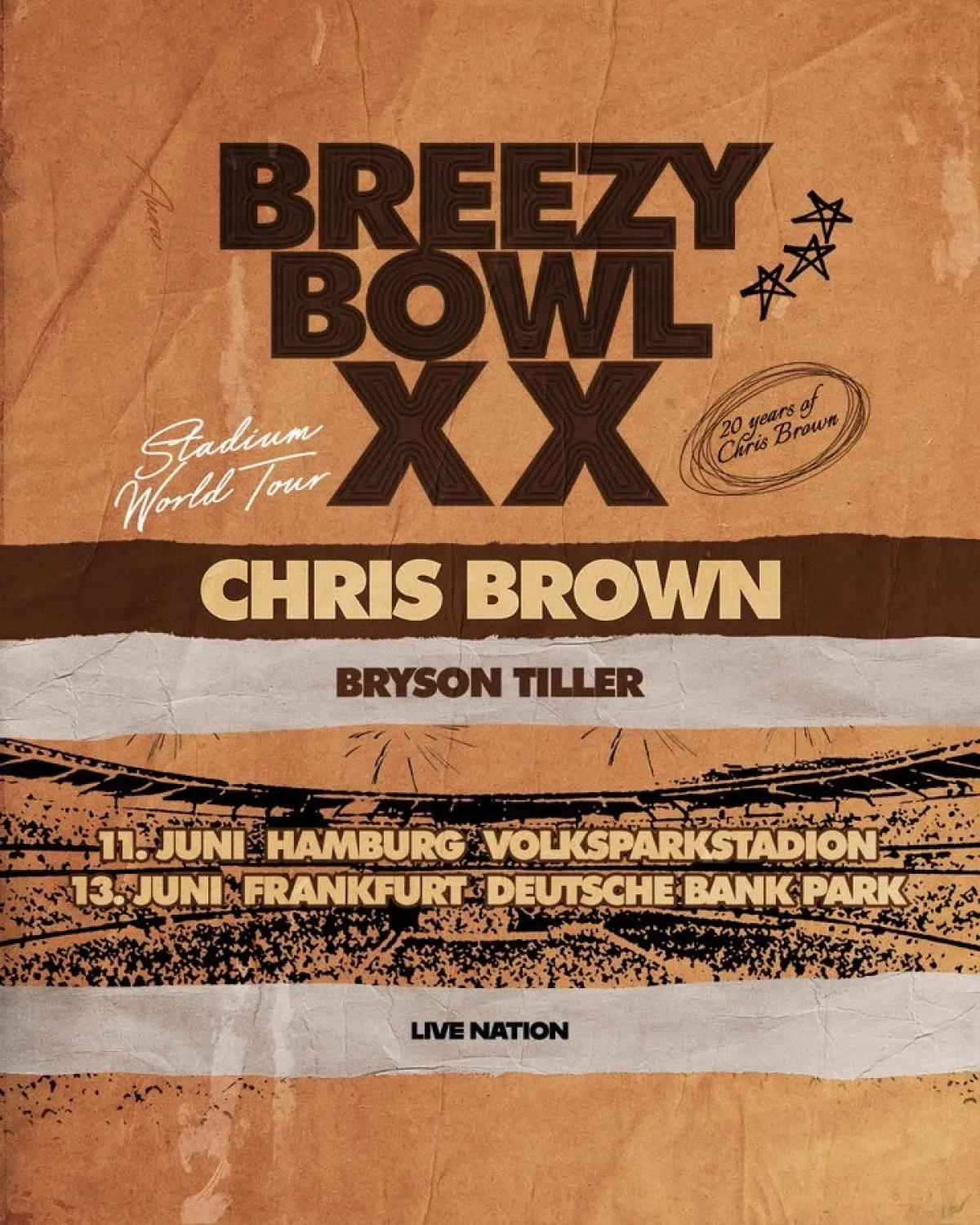 Billets Chris Brown (Deutsche Bank Park - Francfort)