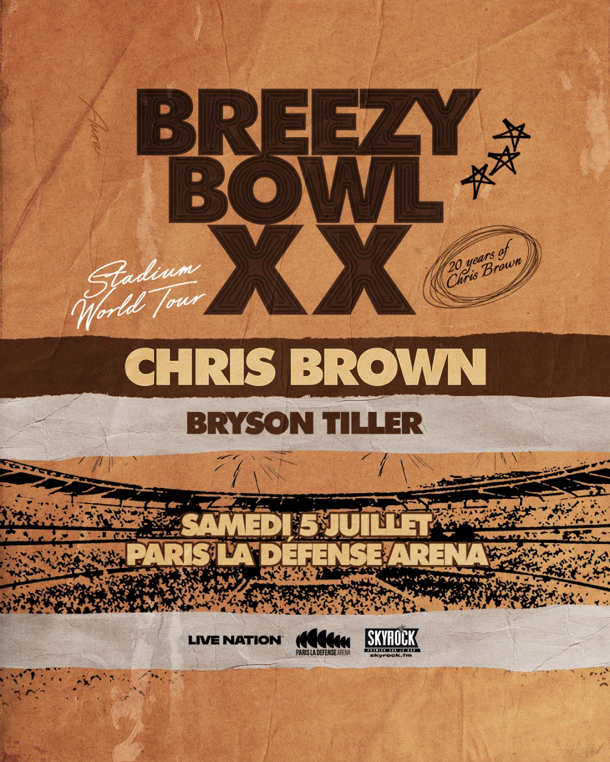 Billets Chris Brown (Paris La Defense Arena - Paris)