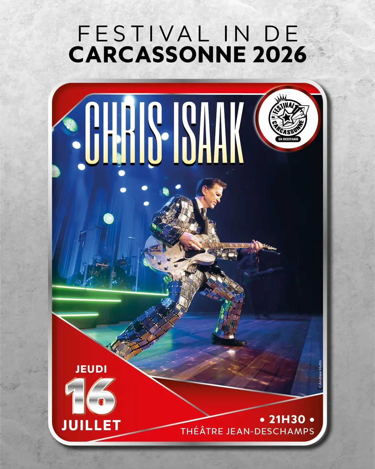 Chris Isaak at Theatre Jean Alary Tickets