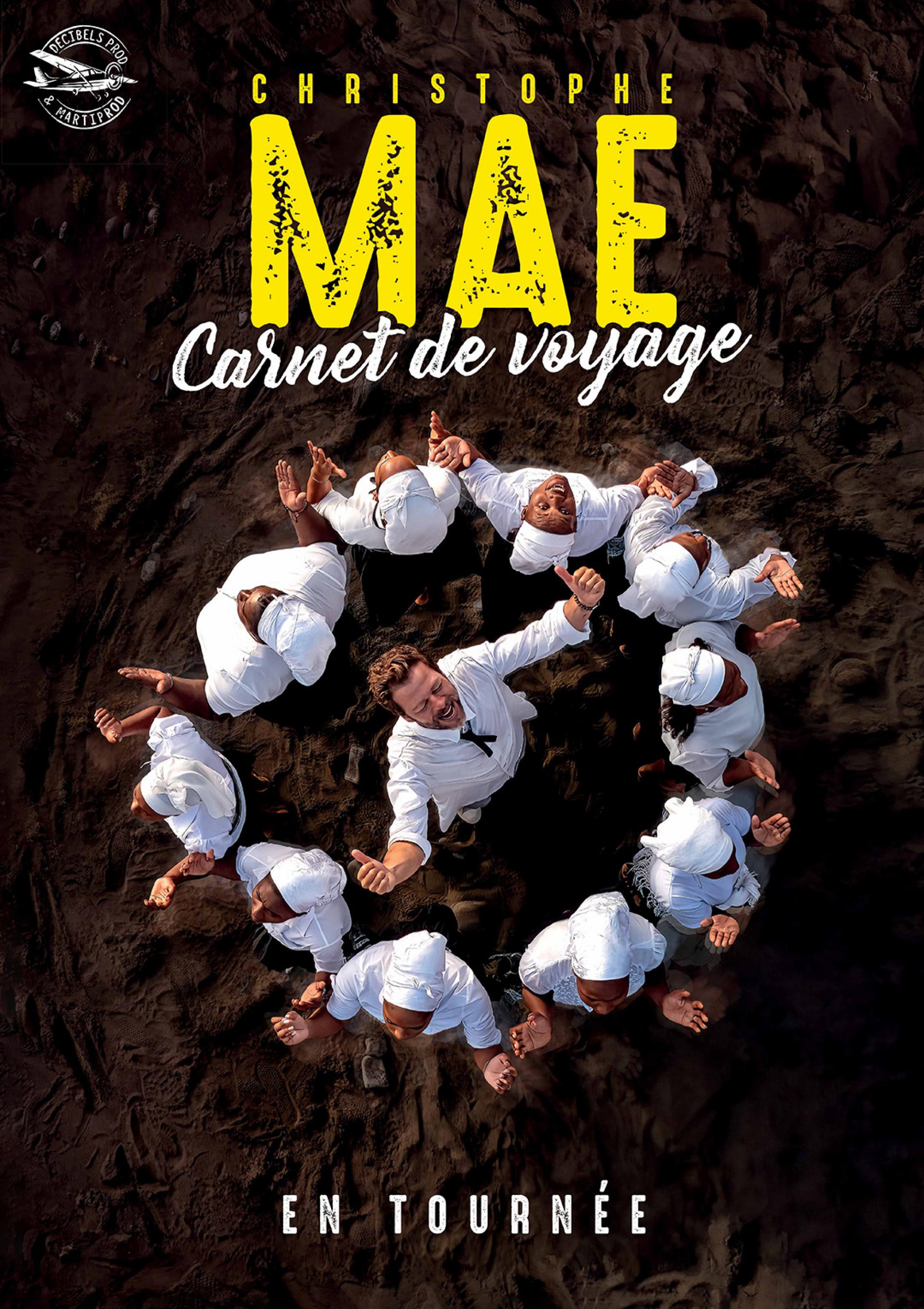 Billets Christophe Mae - Carnet De Voyage (Theatre du Casino Lac-Leamy - Gatineau)