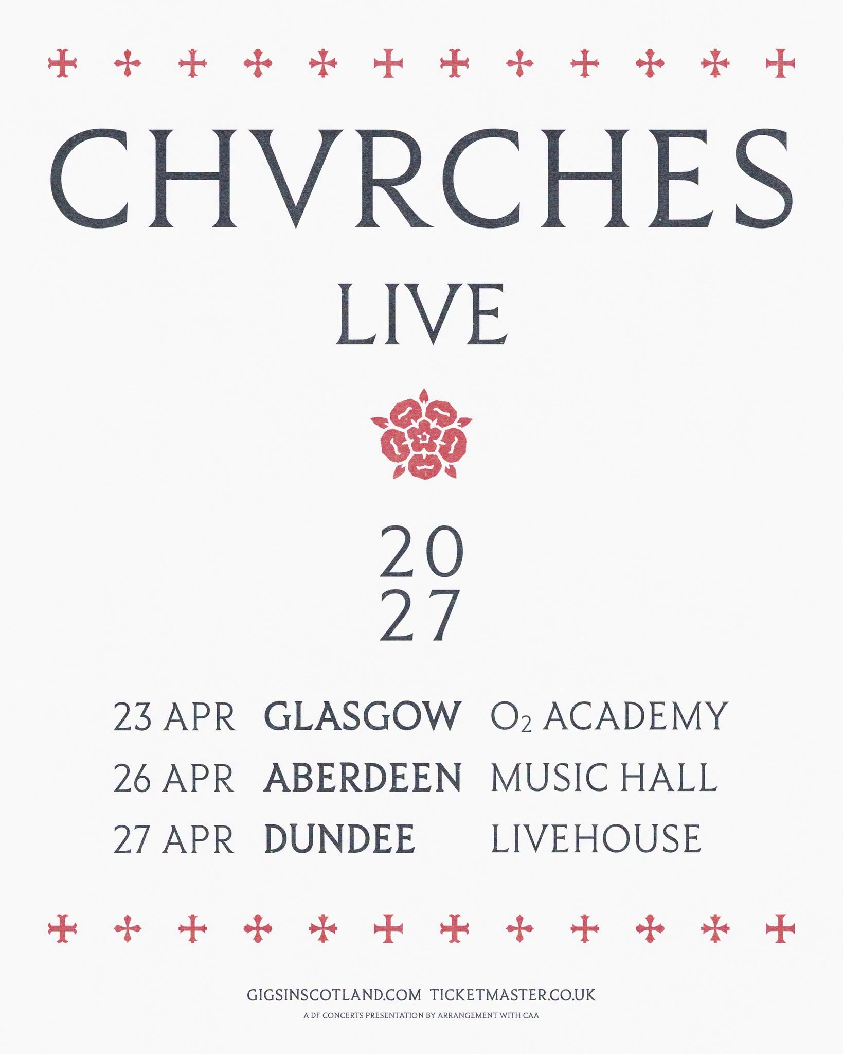 CHVRCHES en O2 Academy Glasgow Tickets