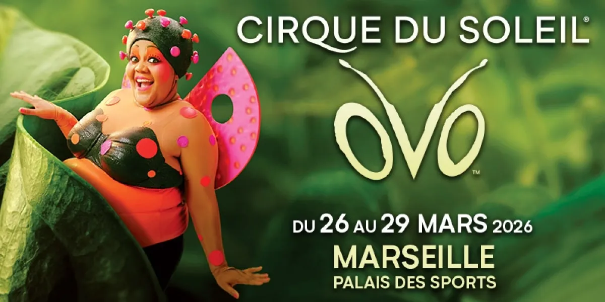 Billets Cirque du Soleil (Palais Des Sports Marseille - Marseille)