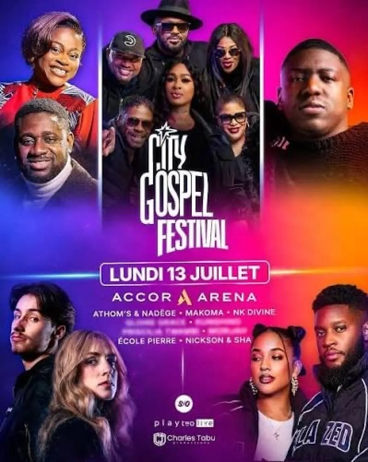 Billets City Gospel Festival (Accor Arena - Paris)