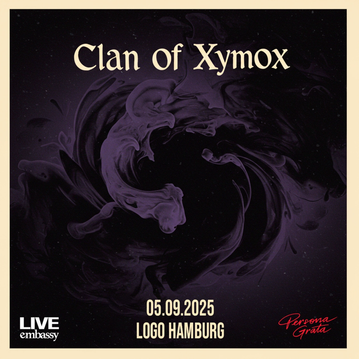 Billets Clan of Xymox (LOGO Hamburg - Hambourg)