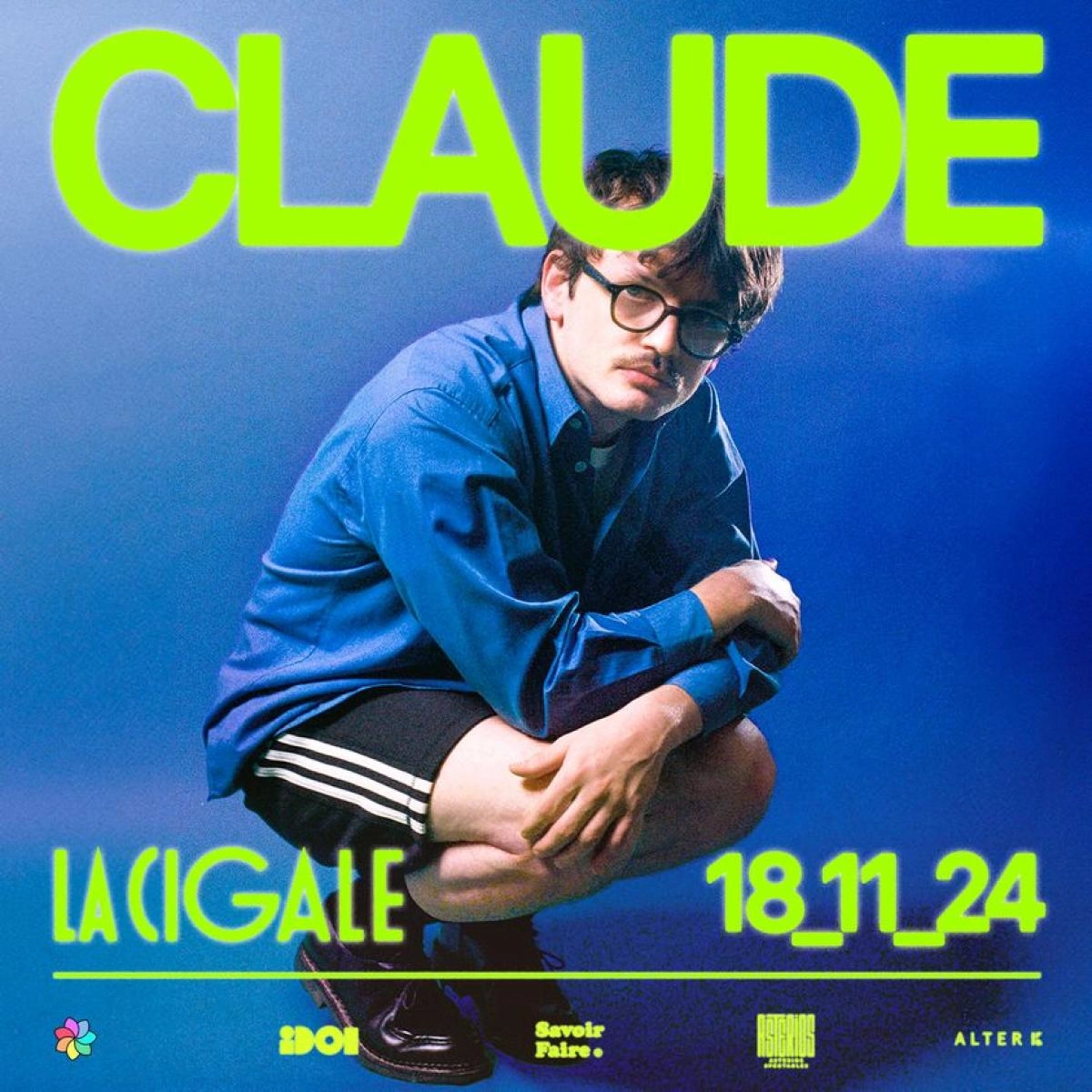 Claude at La Cigale Tickets