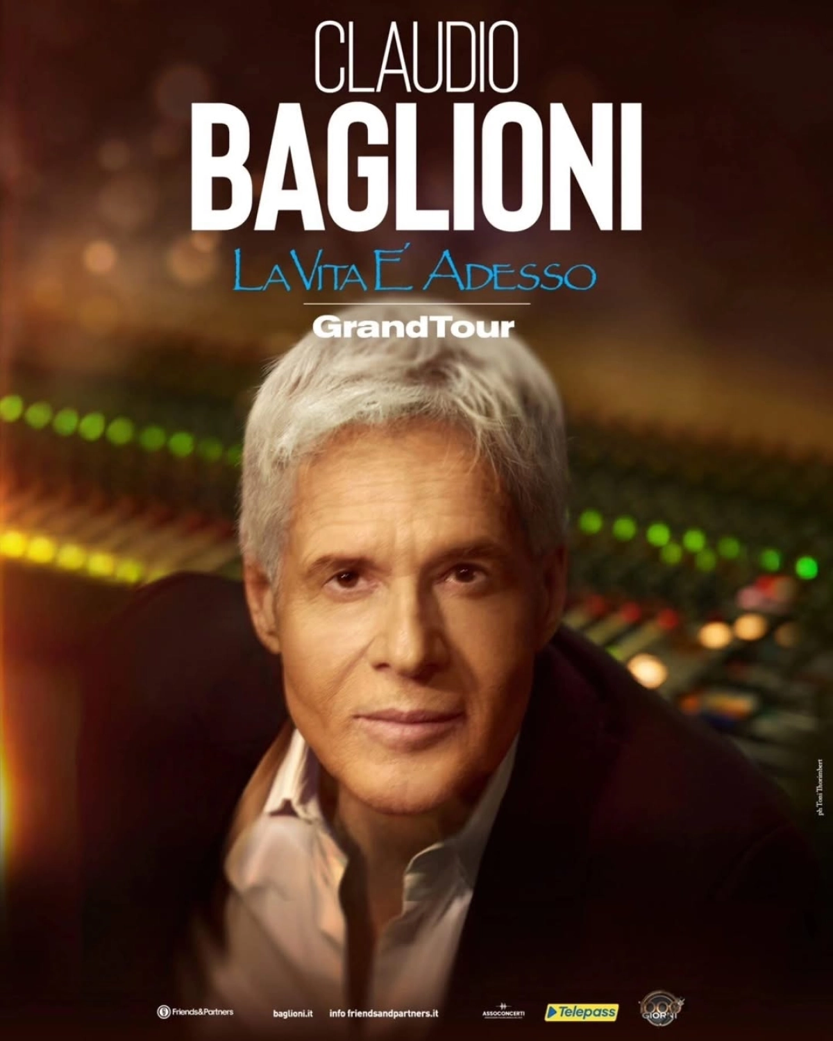 Claudio Baglioni at Teatro Antico Taormina Tickets
