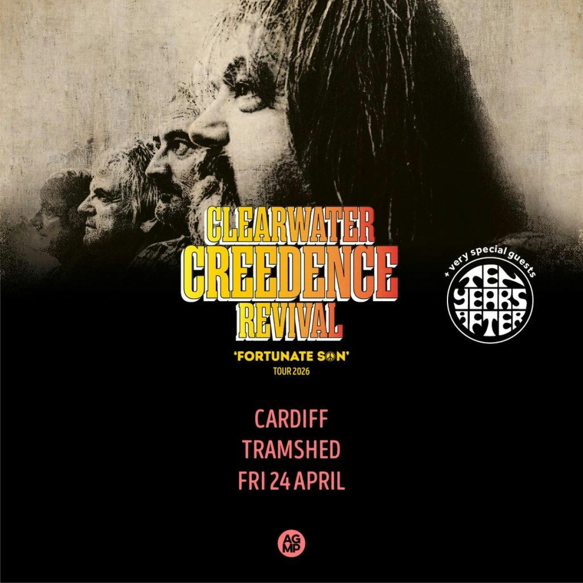 Billets Clearwater Creedence Revival - Ten Years After (Tramshed Cardiff - Cardiff)