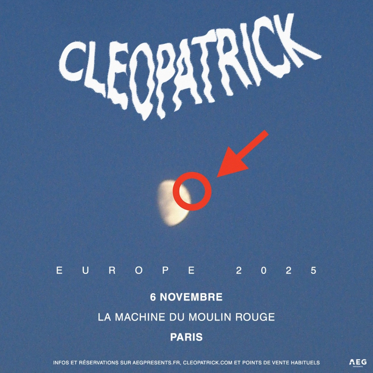Cleopatrick en La Machine du Moulin Rouge Tickets