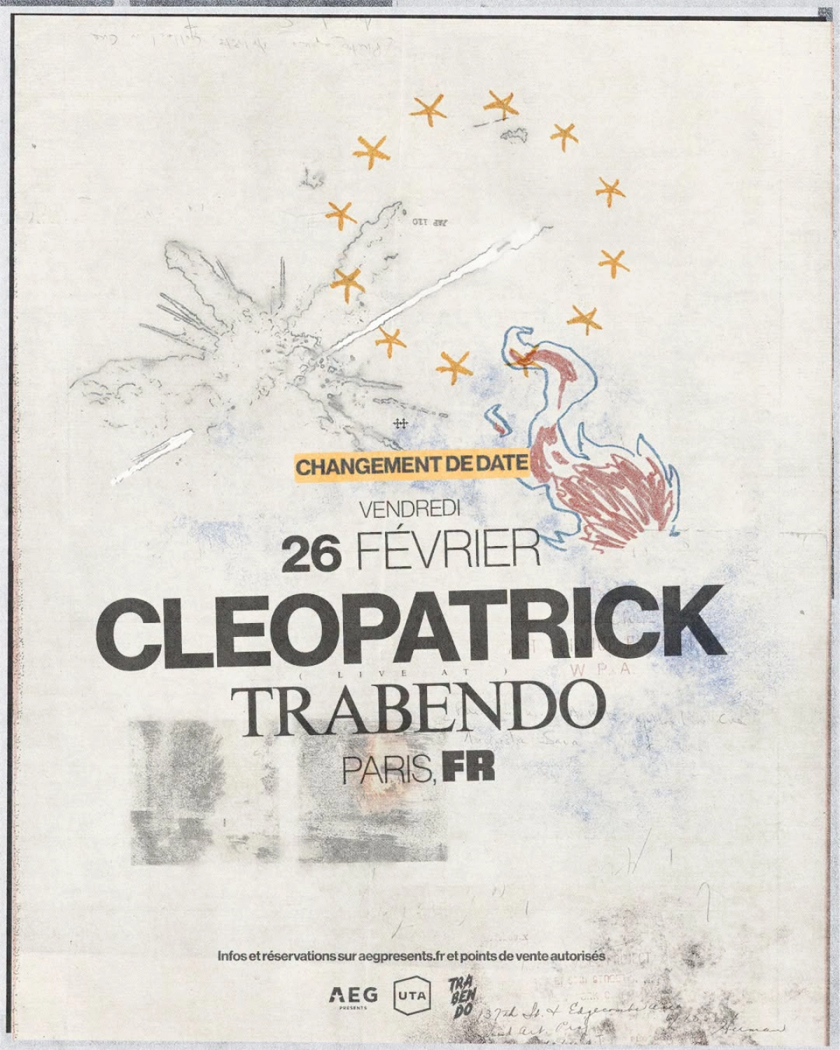 Cleopatrick at Le Trabendo Tickets