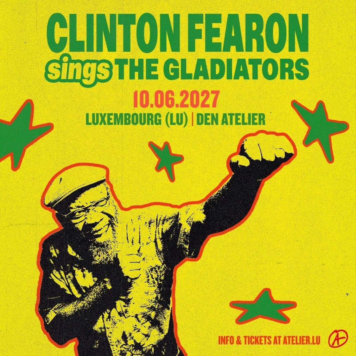 Clinton Fearon at Den Atelier Tickets