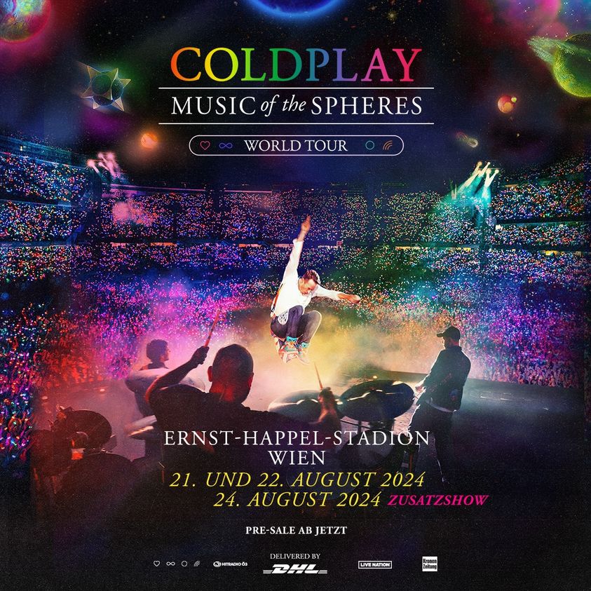 Coldplay in der Ernst Happel Stadion Tickets