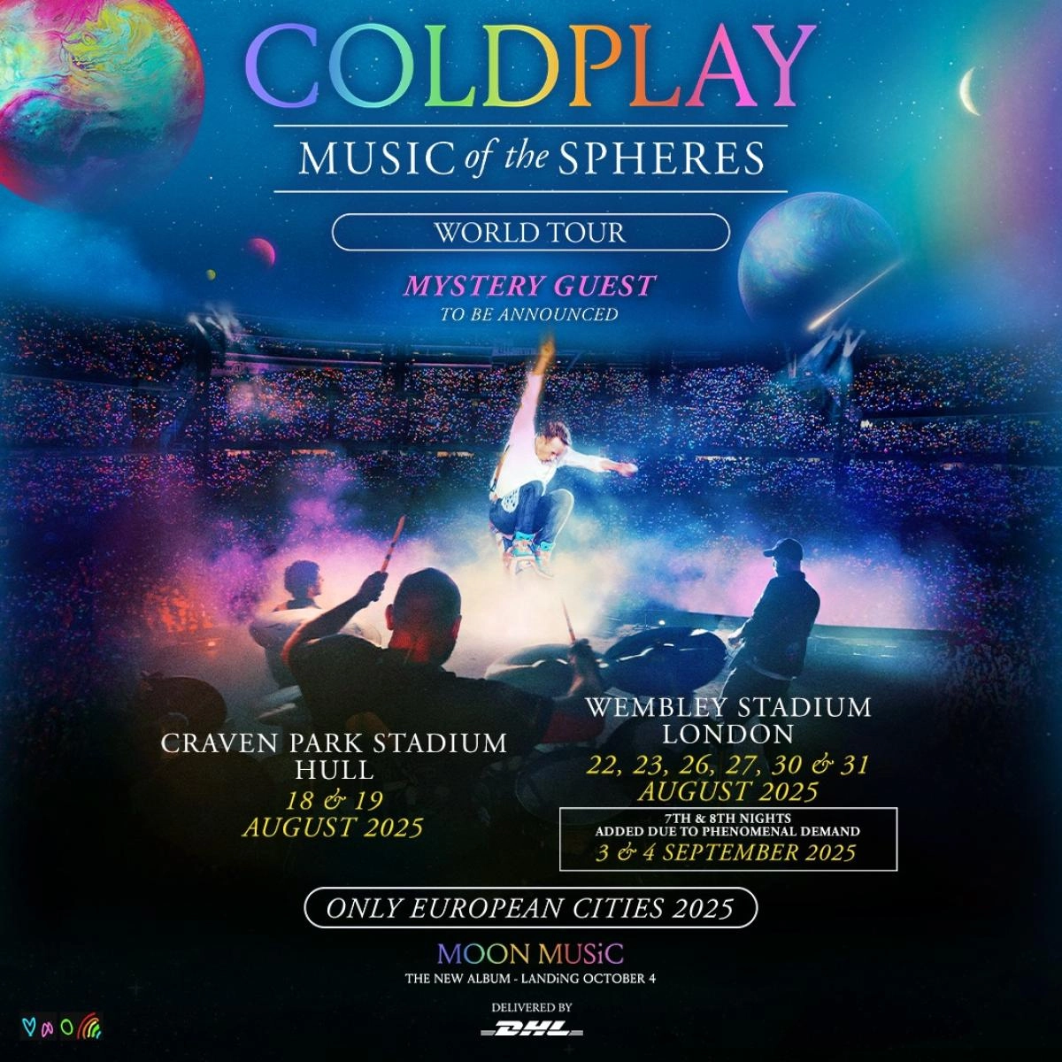 Billets Coldplay (Wembley Stadium - Londres)