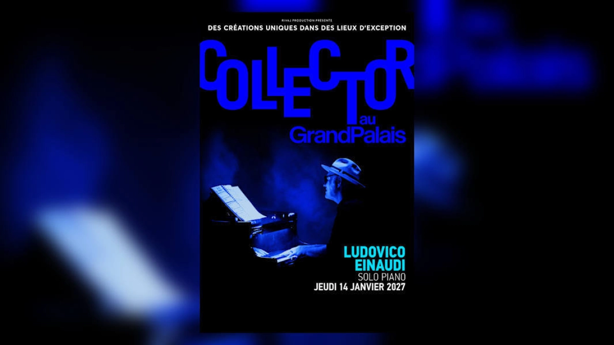 Billets Collector - Ludovico Einaudi (Grand Palais Paris - Paris)