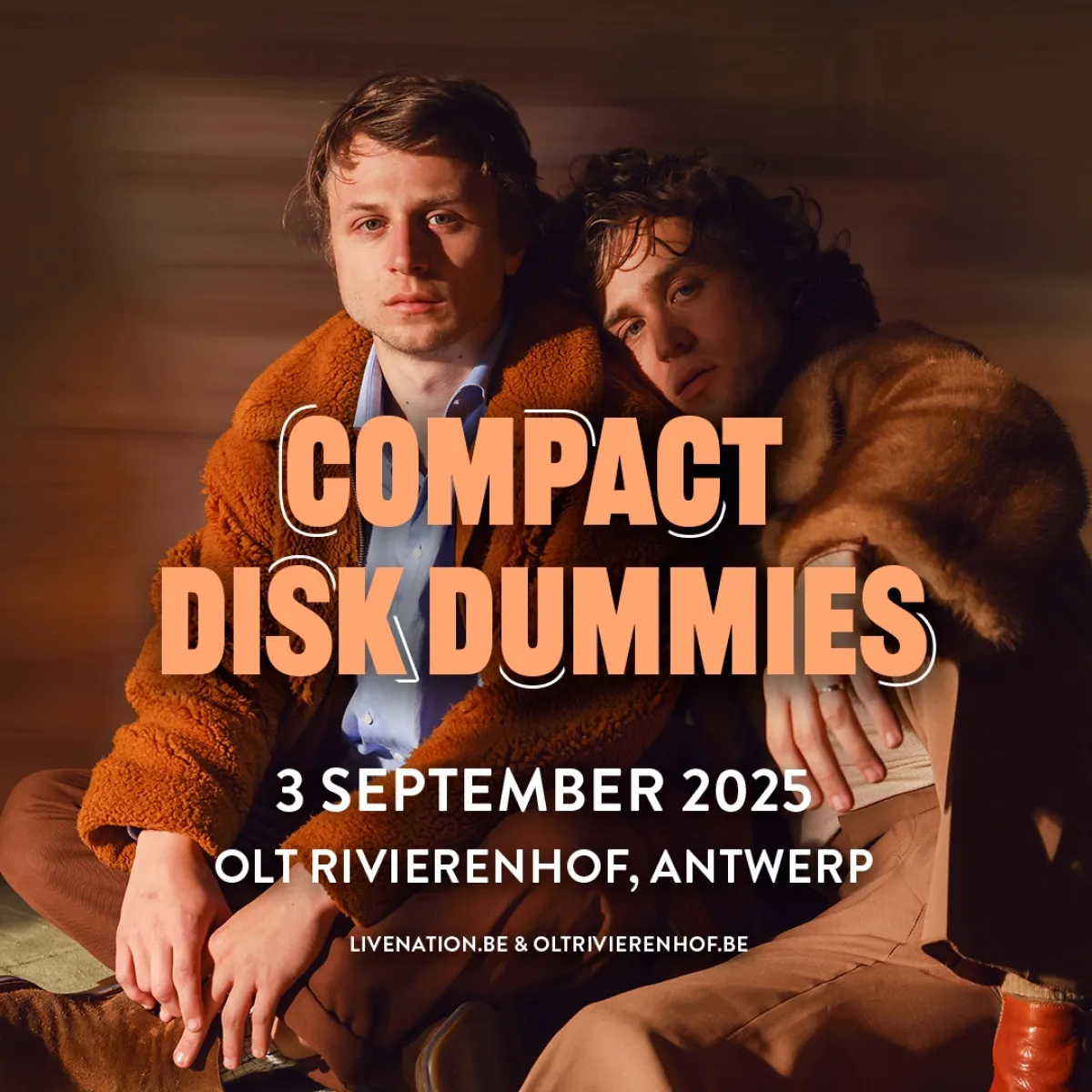 Billets Compact Disk Dummies (OLT Rivierenhof - Anvers)