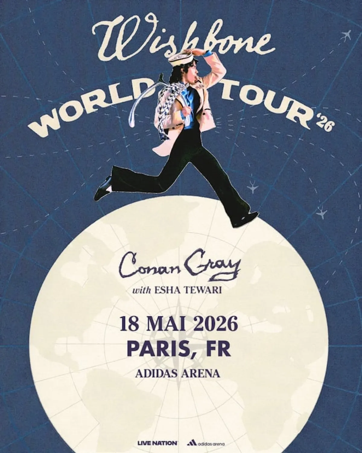 Billets Conan Gray (Adidas Arena - Paris)