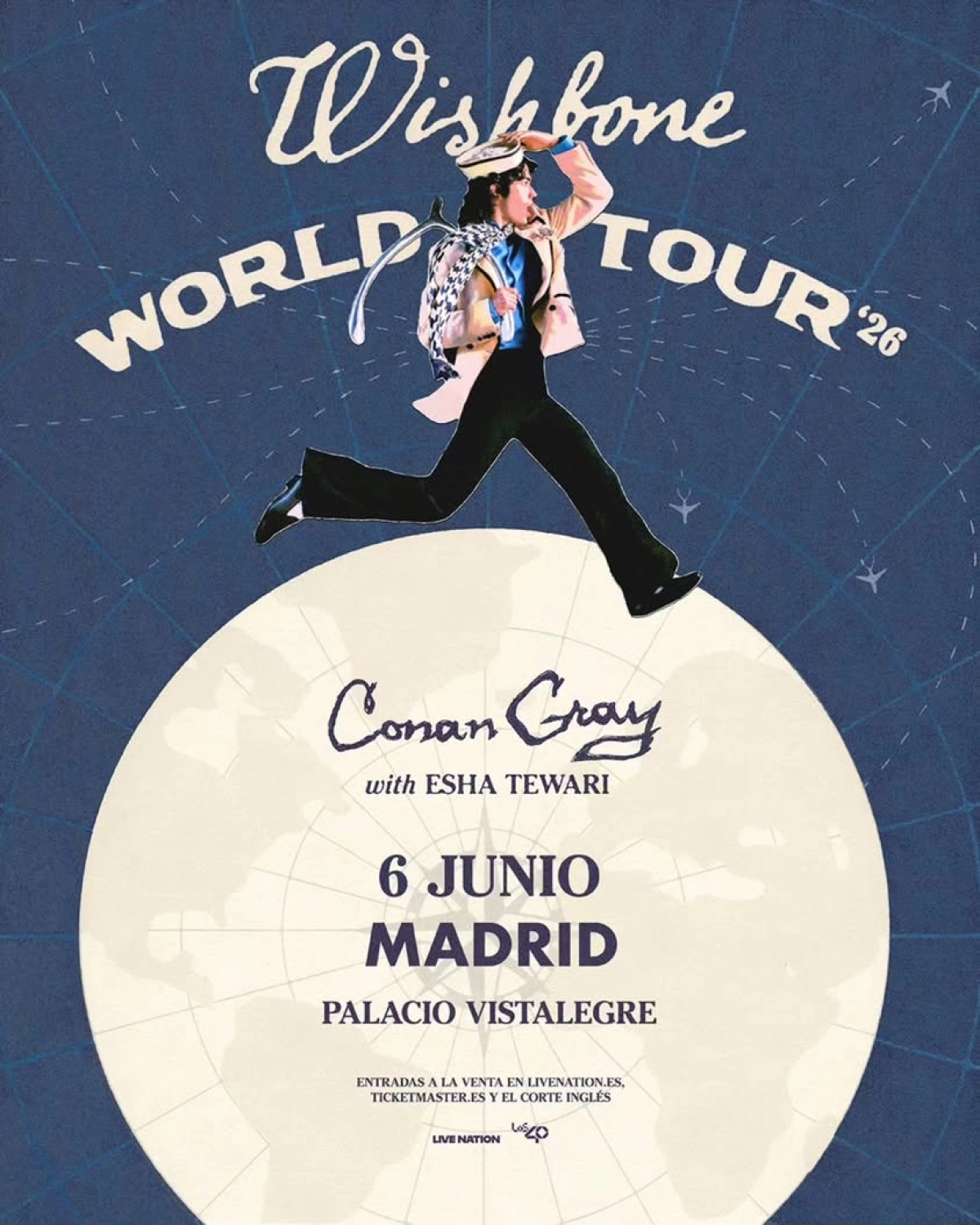 Billets Conan Gray (Palacio Vistalegre - Madrid)