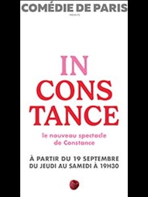 Constance en Comedie de Paris Tickets