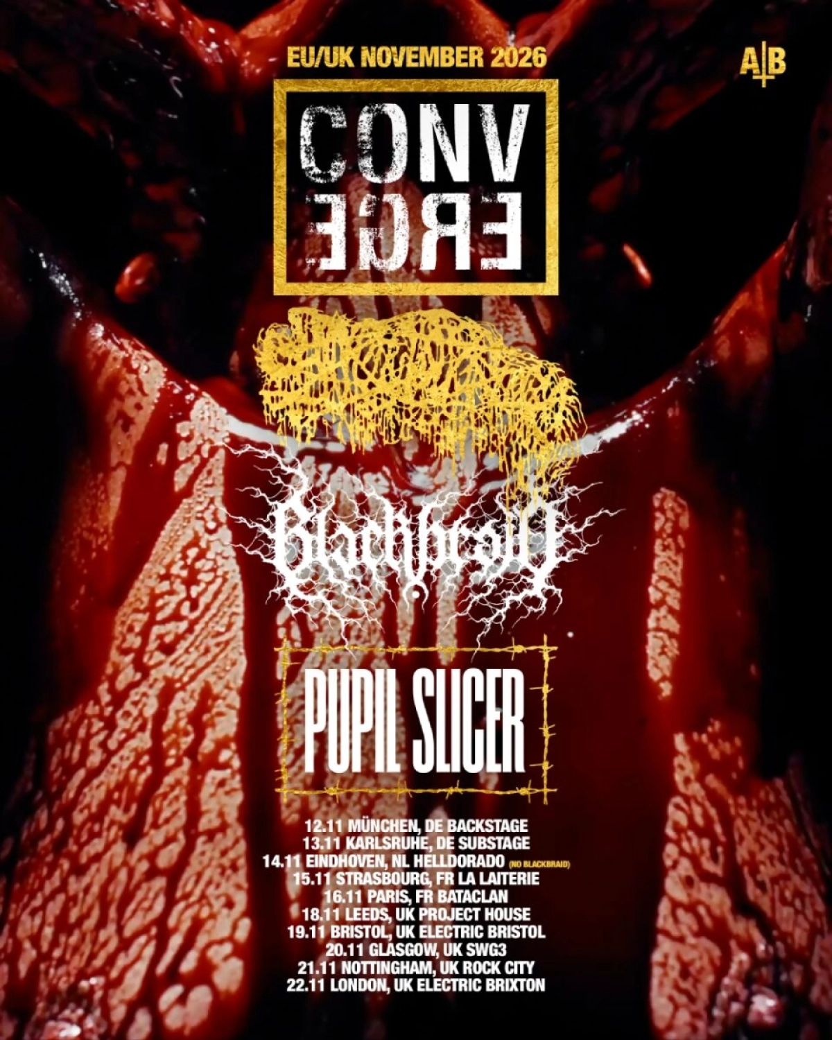 Billets Converge (Electric Brixton - Londres)