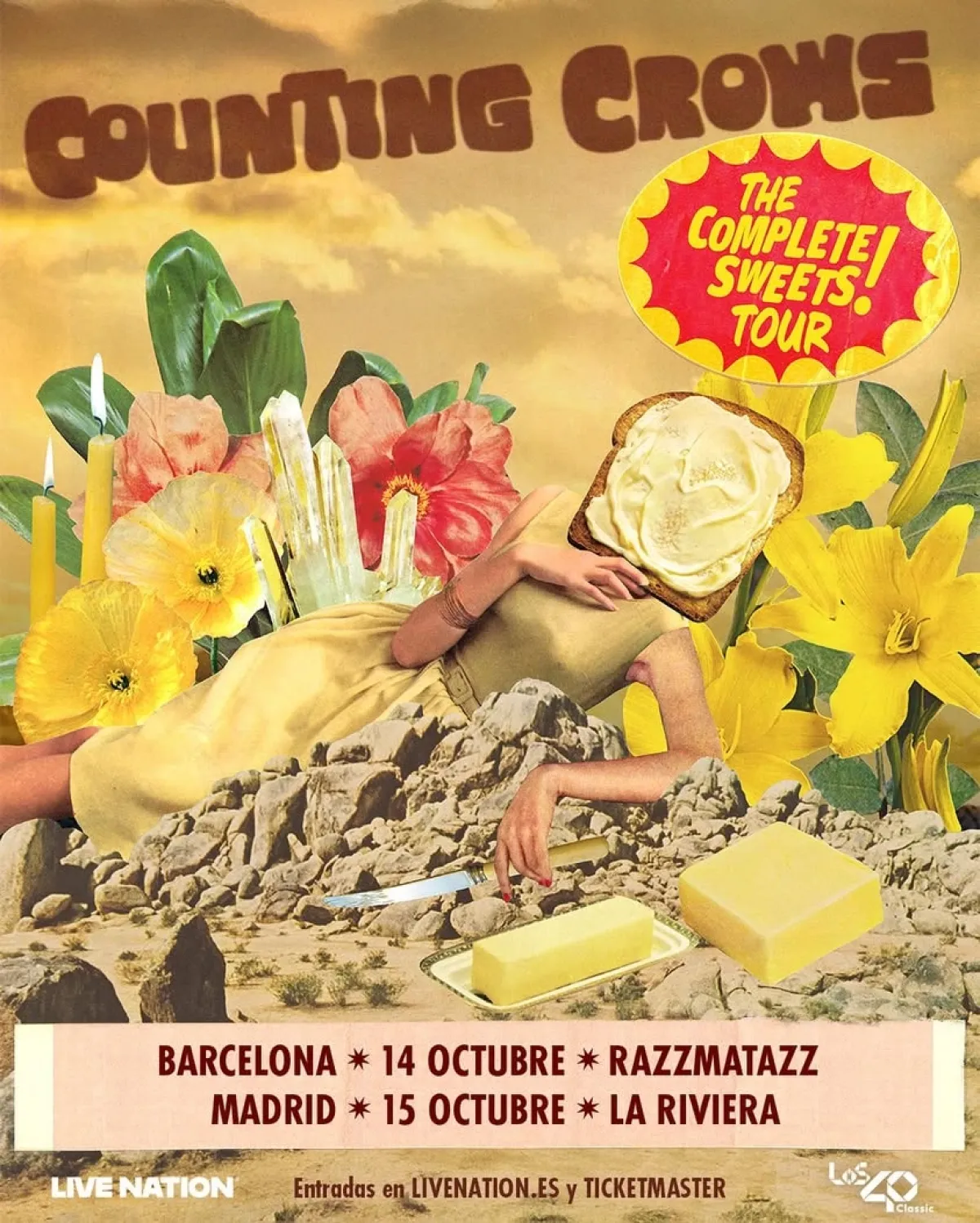 Billets Counting Crows (Razzmatazz - Barcelone)
