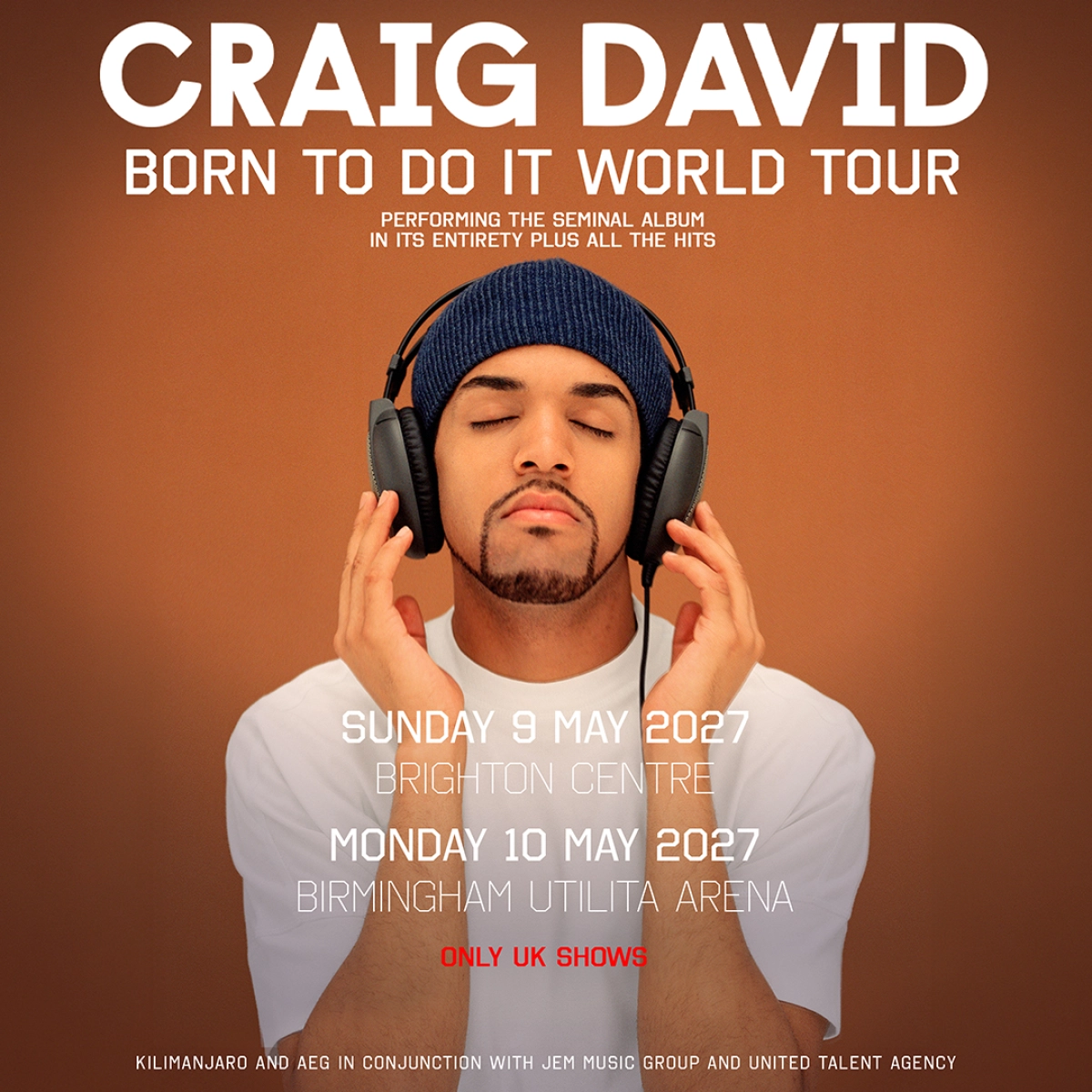 Billets Craig David (Utilita Arena Birmingham - Birmingham)