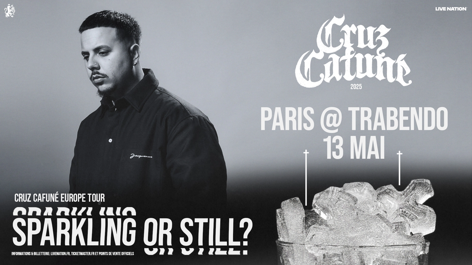 Billets Cruz Cafuné (Le Trabendo - Paris)
