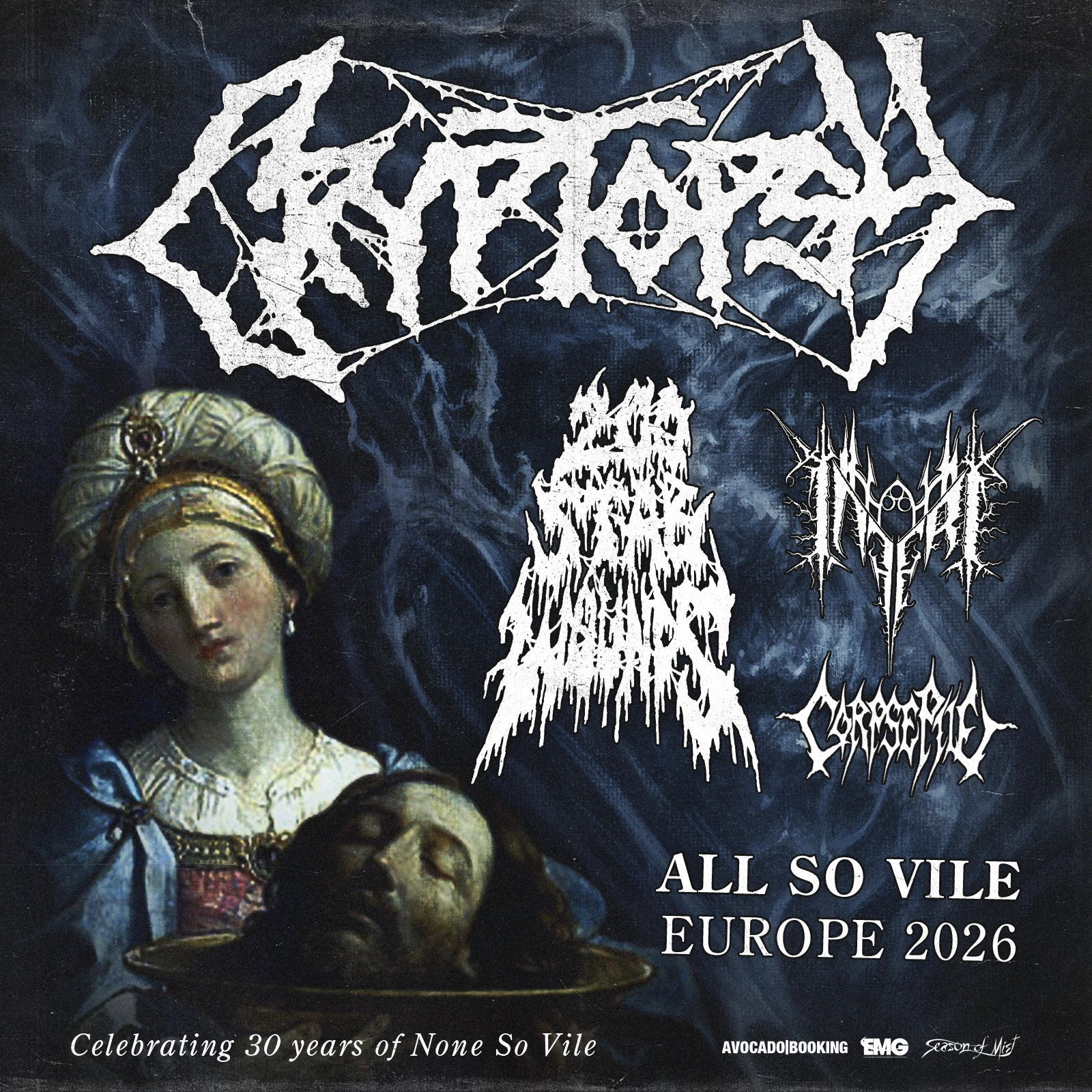 Billets Cryptopsy (LOGO Hamburg - Hambourg)