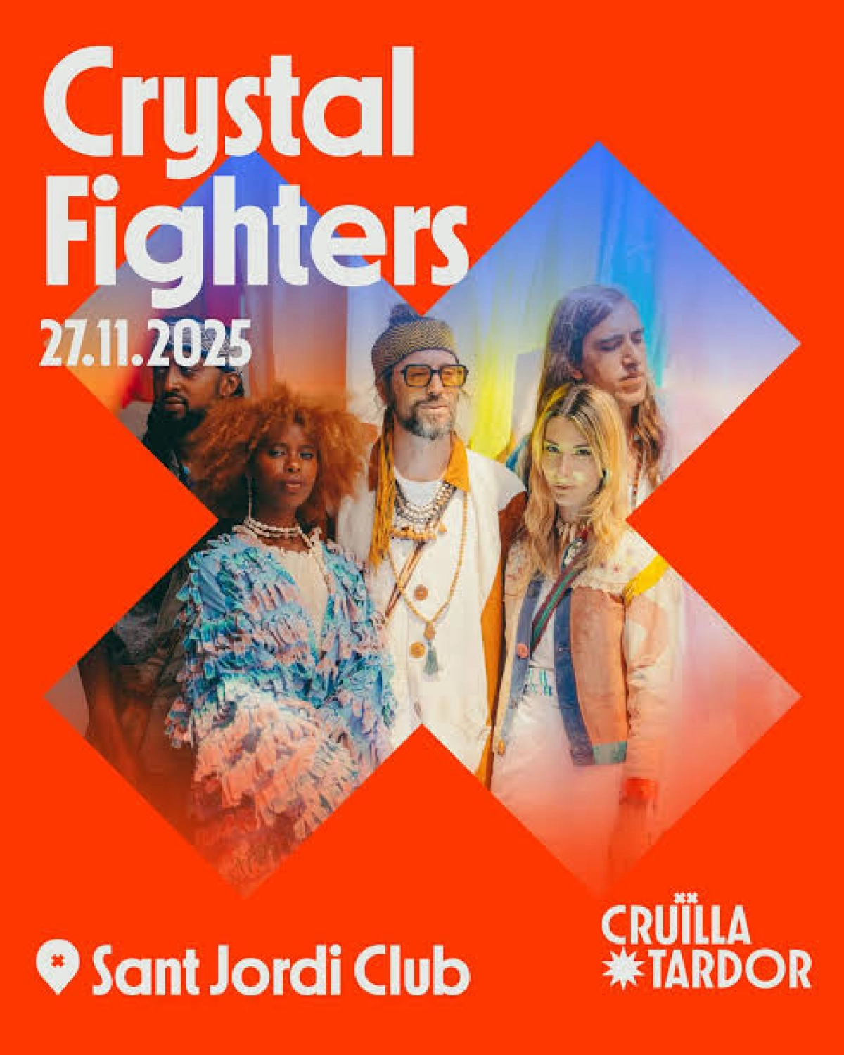 Billets Crystal Fighters (Palau Sant Jordi - Barcelone)