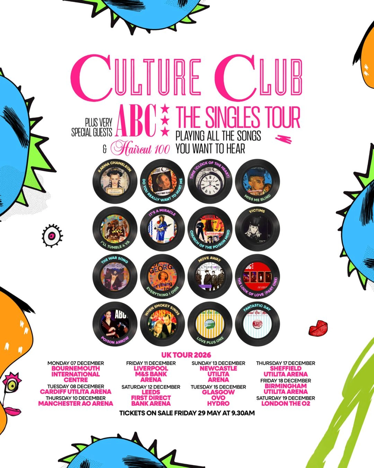 Culture Club at Ovo Hydro Tickets