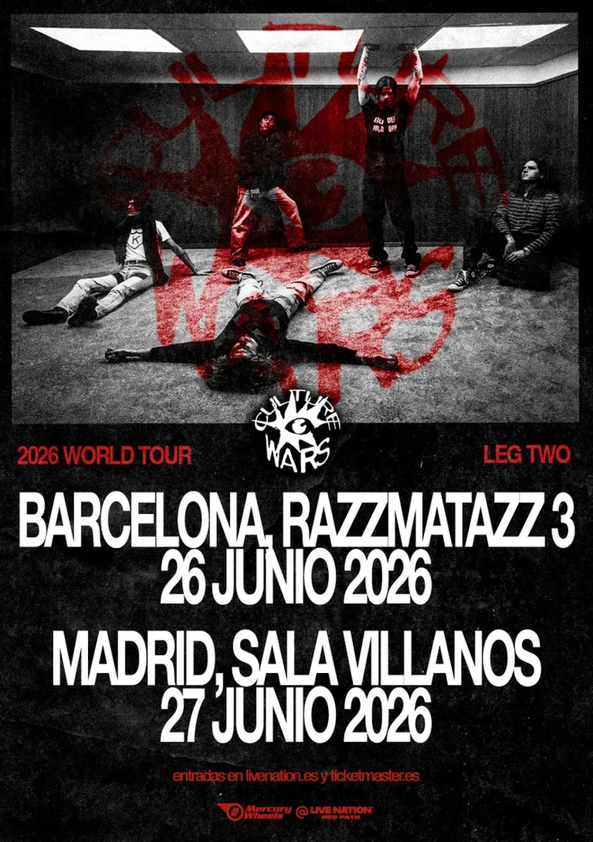 Billets Culture Wars (Razzmatazz - Barcelone)