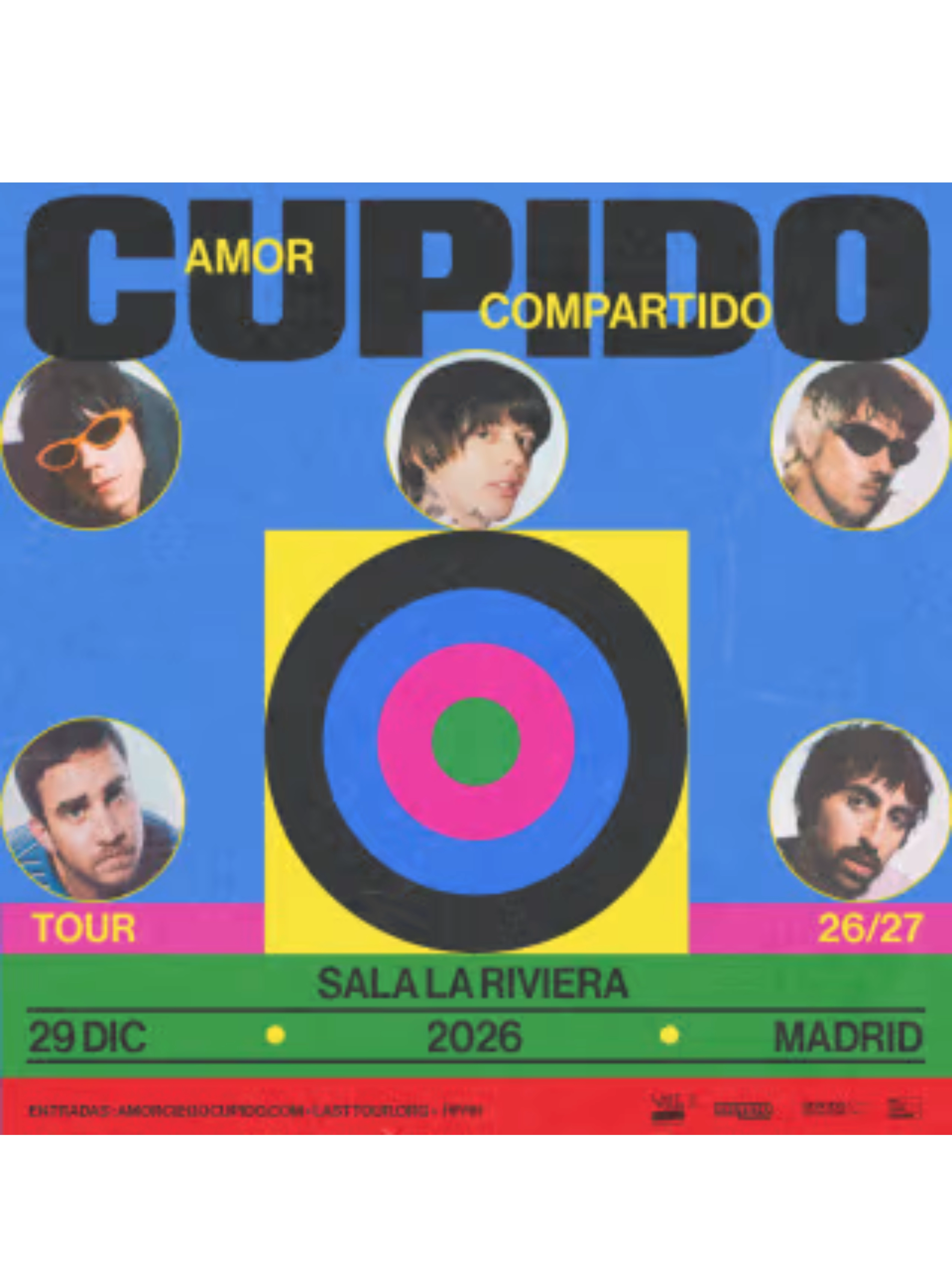 Cupido en La Riviera Tickets