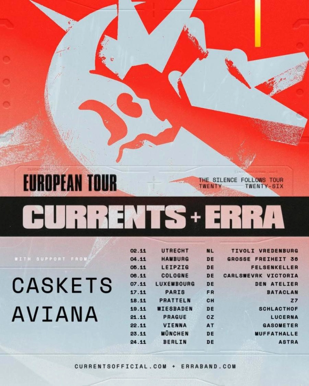 Currents en Bataclan Tickets