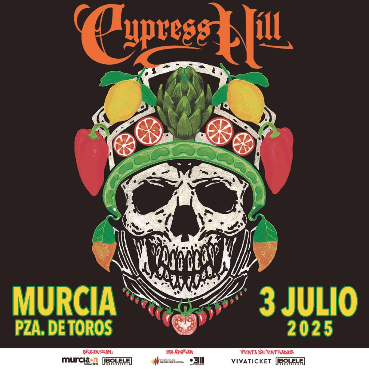 Cypress Hill en Plaza de Toros de Murcia Tickets