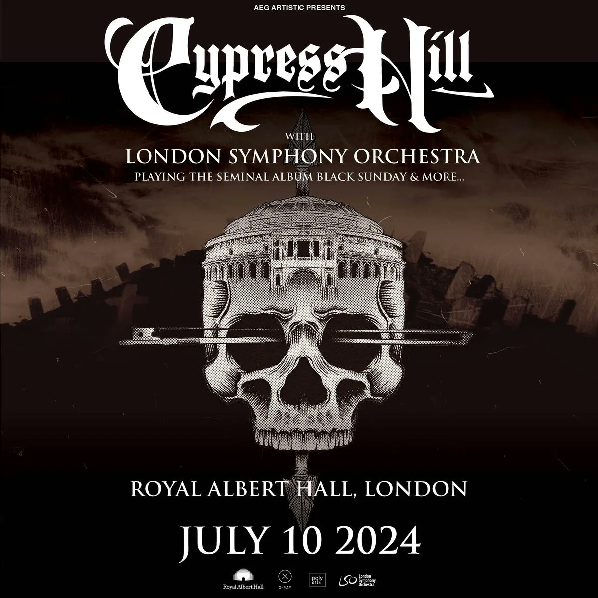 Cypress Hill at Royal Albert Hall Tickets