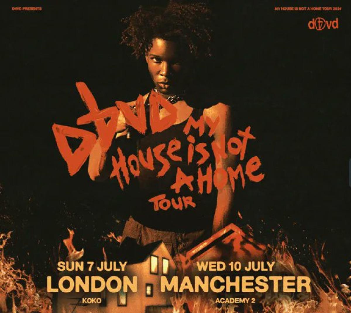 D4vd - My House Is Not A Home Tour at Manchester Academy Tickets