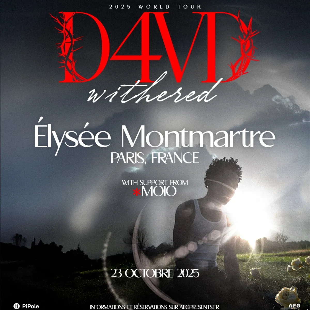 Billets D4vd (Elysee Montmartre - Paris)