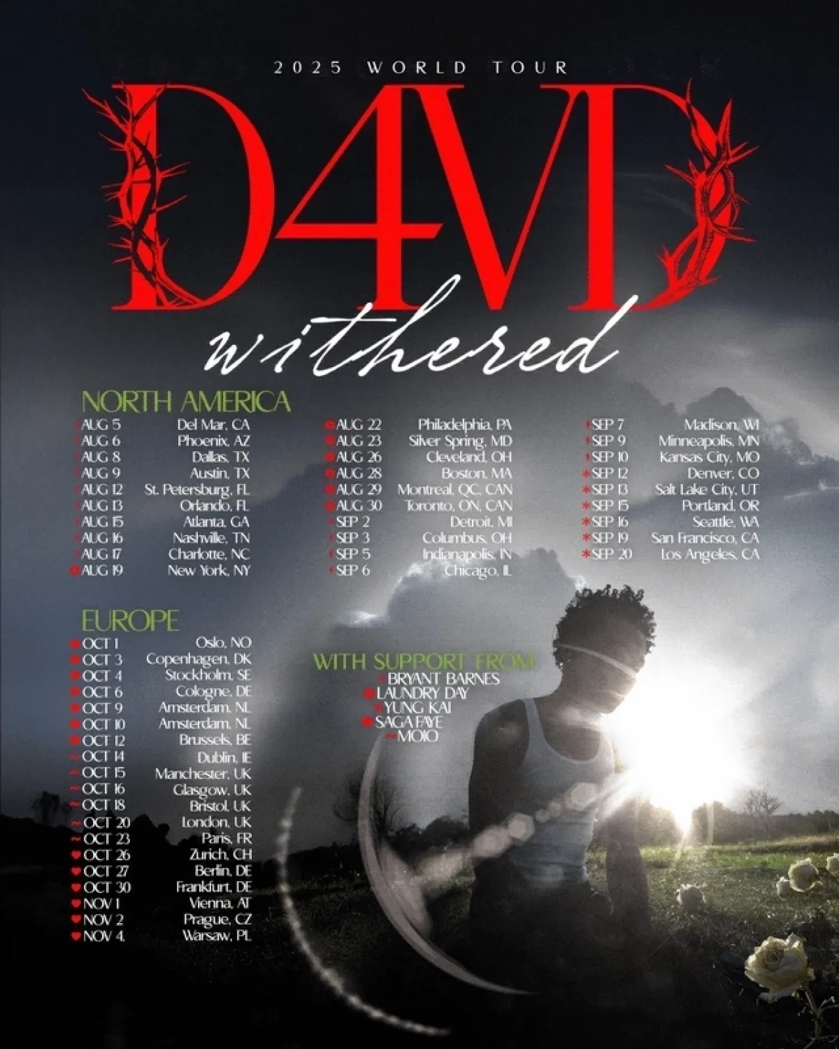 D4vd at History Tickets