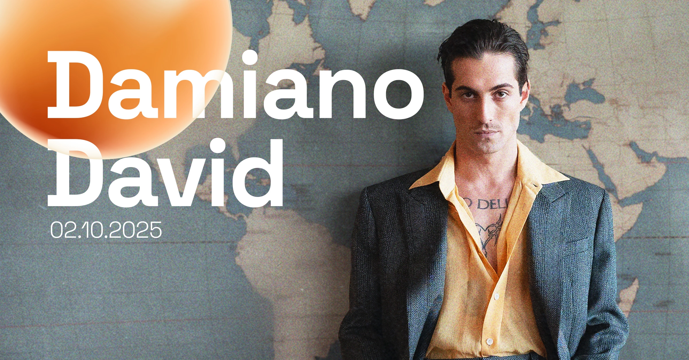 Billets Damiano David (Forest National - Bruxelles)