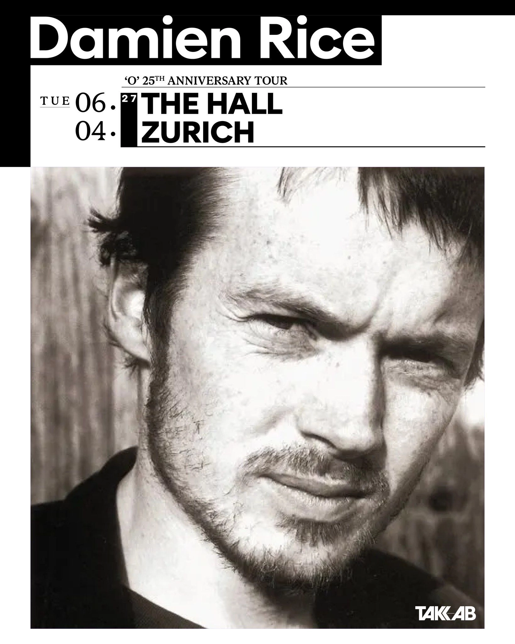 Damien Rice at The Hall Zürich Tickets