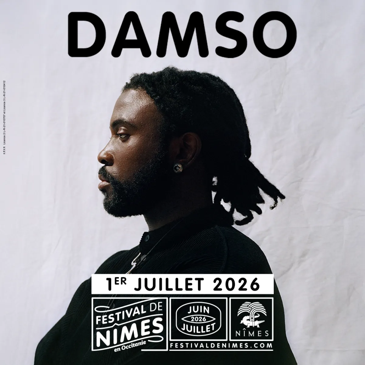 Billets Damso (Arenes de Nimes - Nimes)