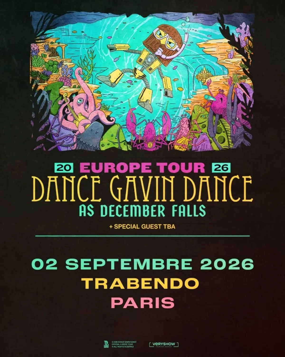 Dance Gavin Dance at Le Trabendo Tickets