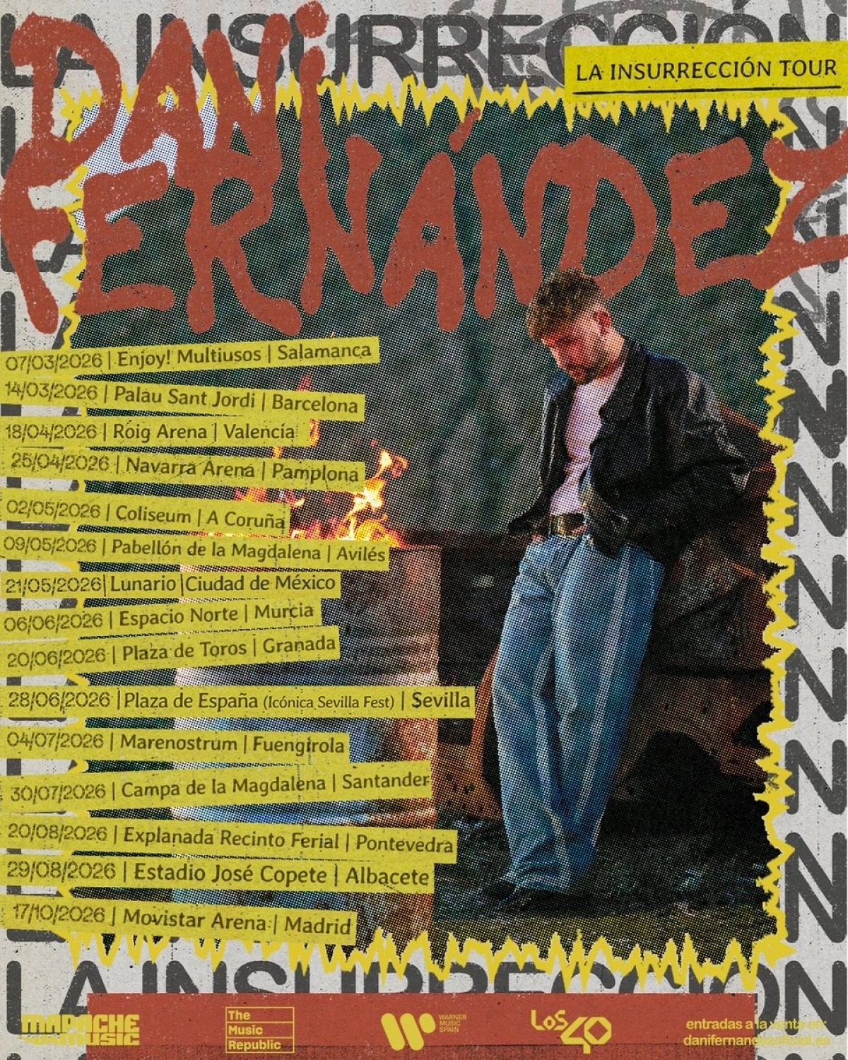 Billets Dani Fernandez (Coliseum da Coruna - La Coruna)