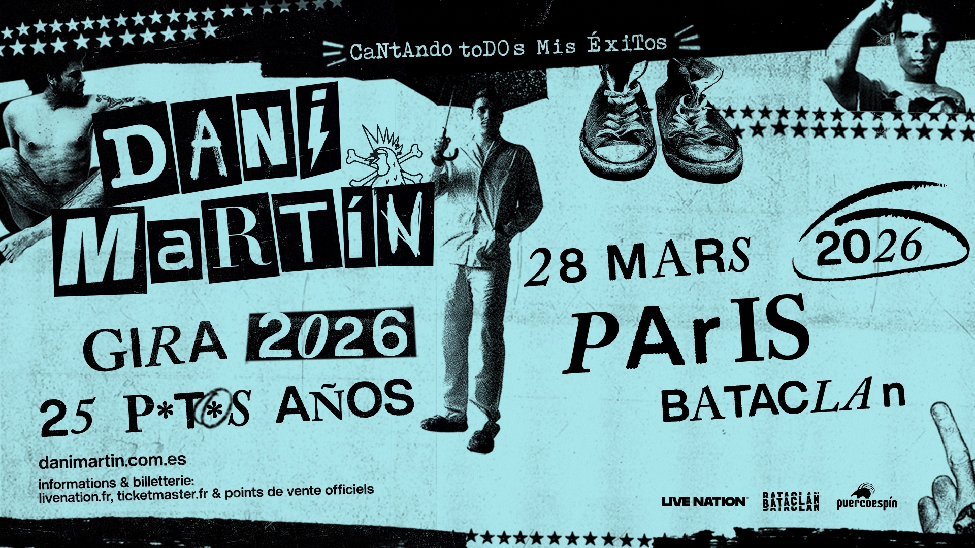 Dani Martin en Bataclan Tickets