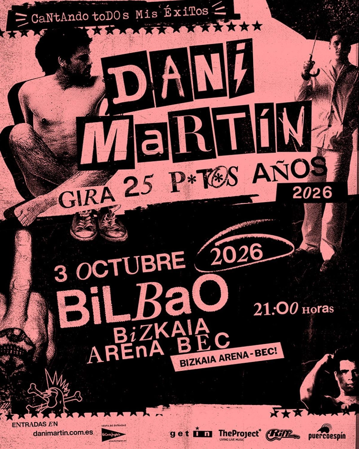 Billets Dani Martin (BEC Bilbao Exhibition Centre - Bilbao)
