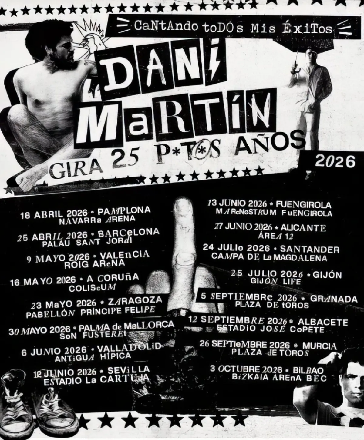 Dani Martin at Plaza de Toros de Granada Tickets