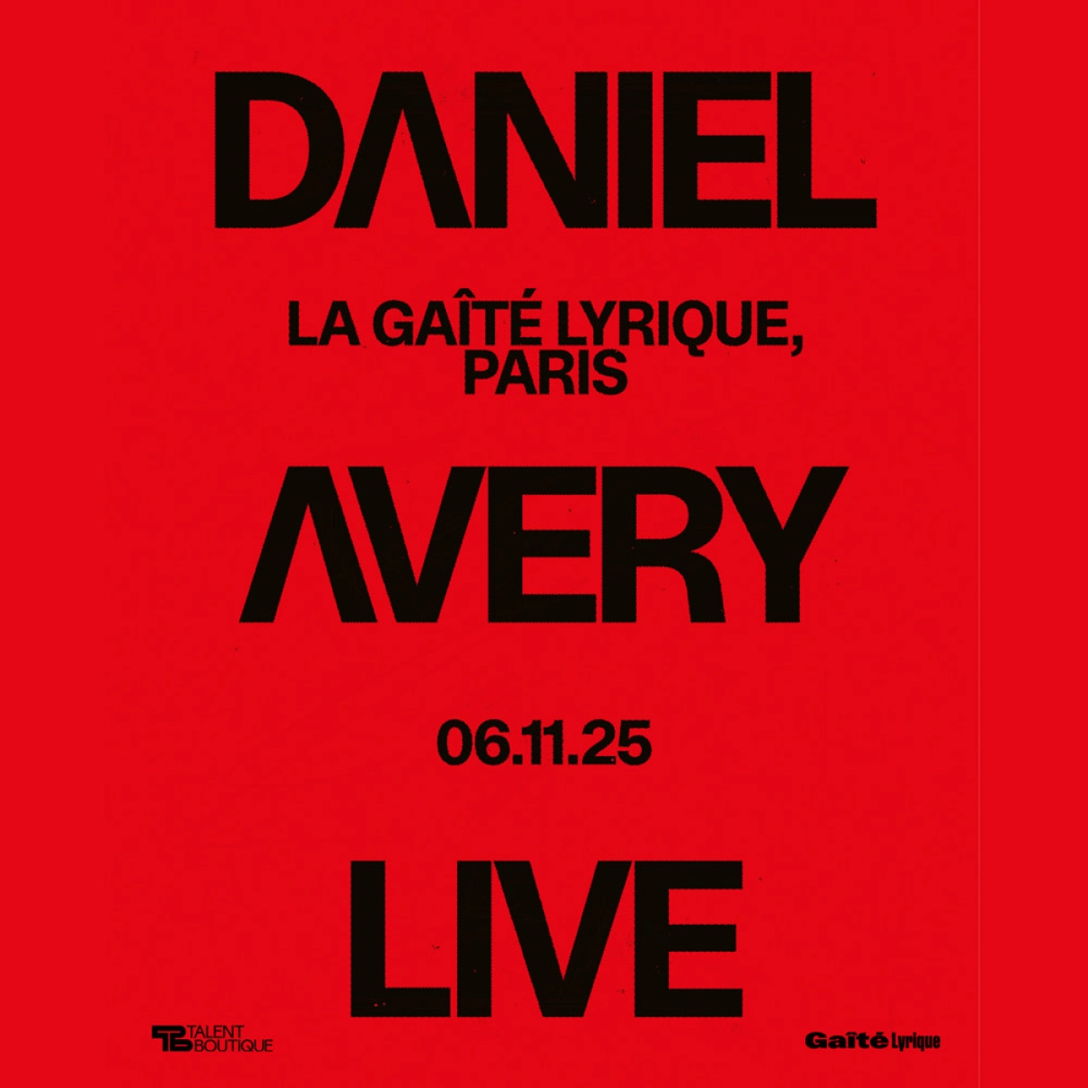 Billets Daniel Avery (live) (La Gaité Lyrique - Paris)