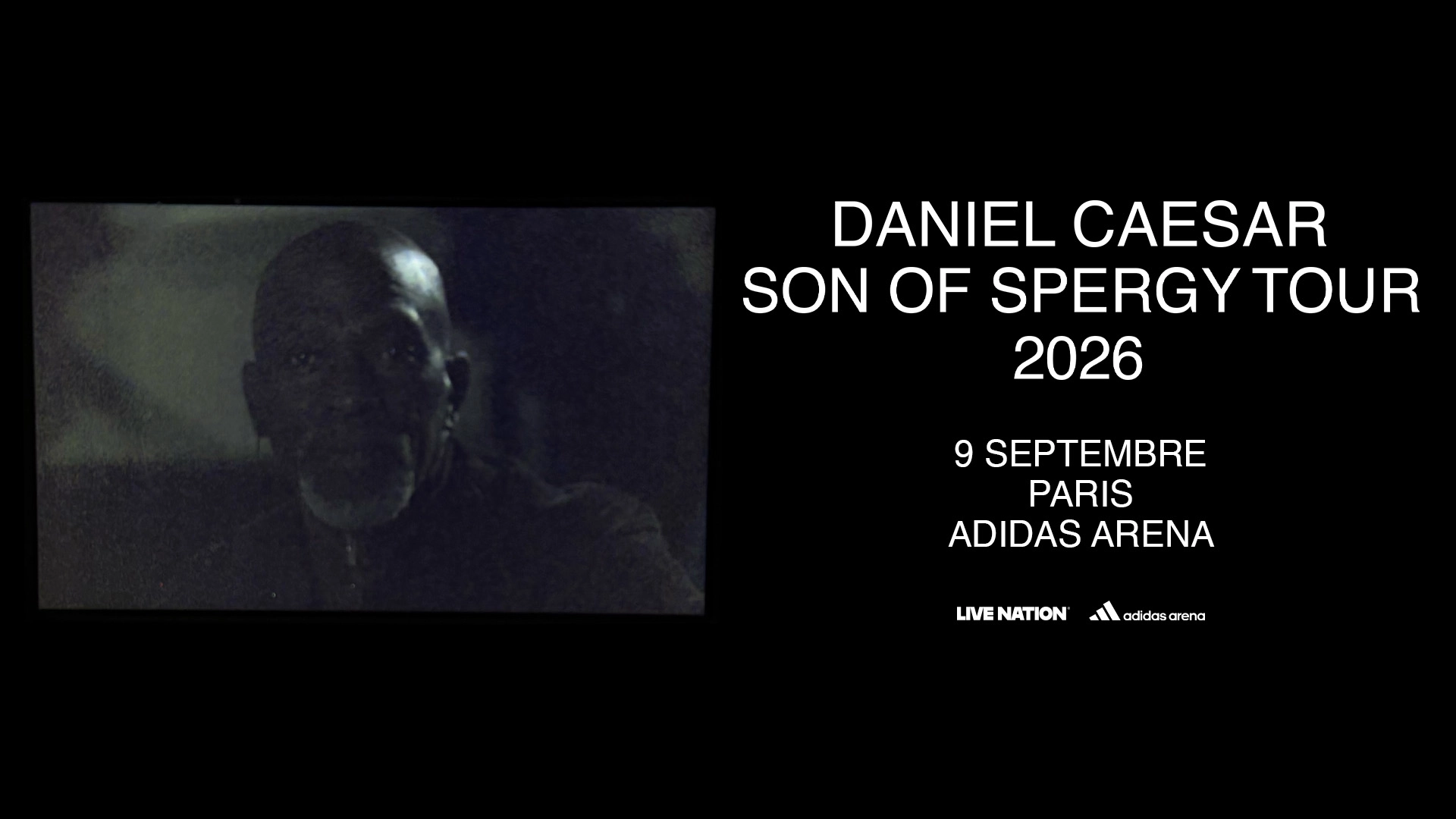 Billets Daniel Caesar (Adidas Arena - Paris)